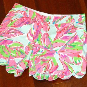 Lilly Pulitzer Scalloped Shorts